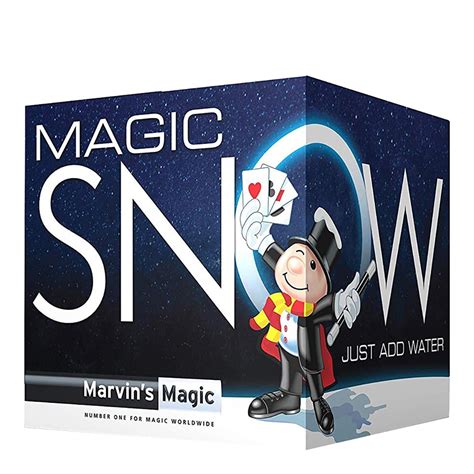 Exquisite snow magic from Marvin